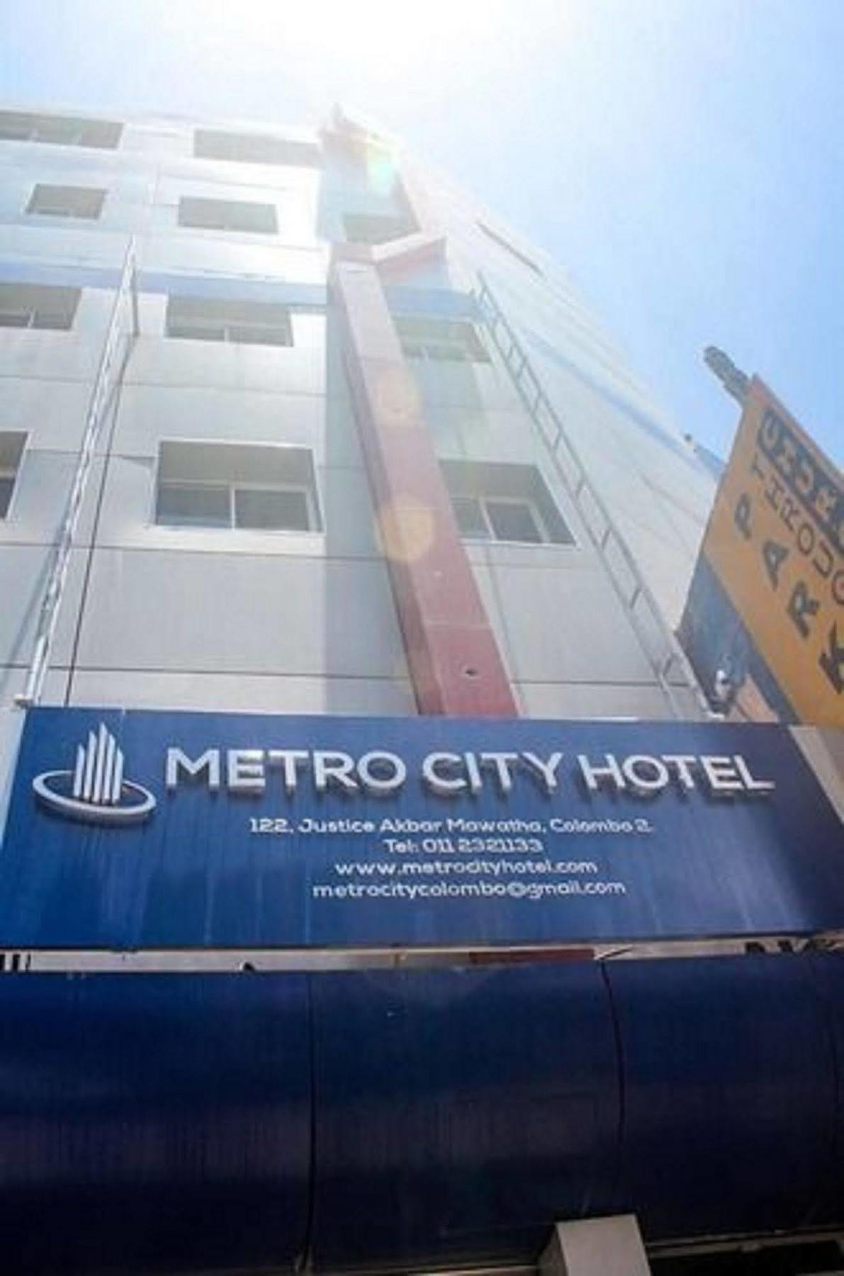 Metro City Hotel Colombo Eksteriør billede